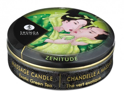 Shunga 異國綠茶按摩蠟燭 - 30ml
