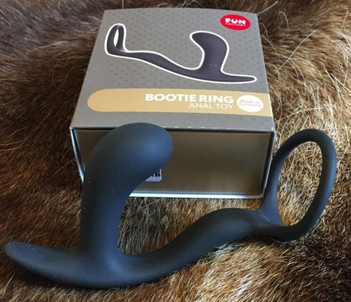 Fun Factory Bootie Ring 後庭塞連陰莖環 - 黑色
