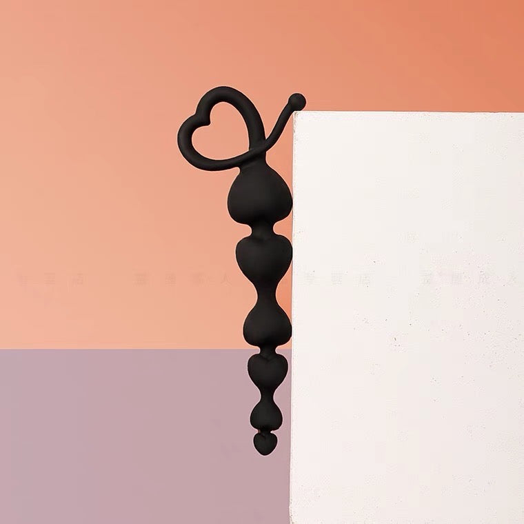 BDSM 後庭拉珠肛塞(硅膠)