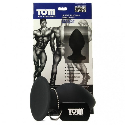 TOM OF FINLAND 矽膠後庭塞