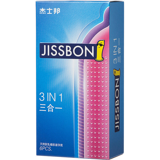 JISSBON 三合一 情趣避孕套