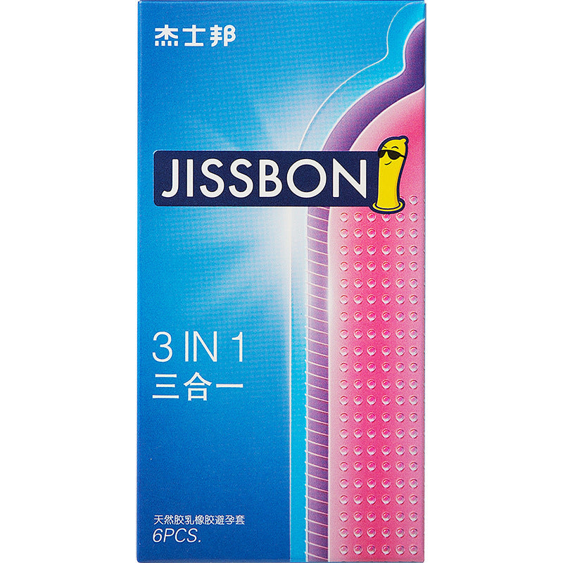 JISSBON 三合一 情趣避孕套