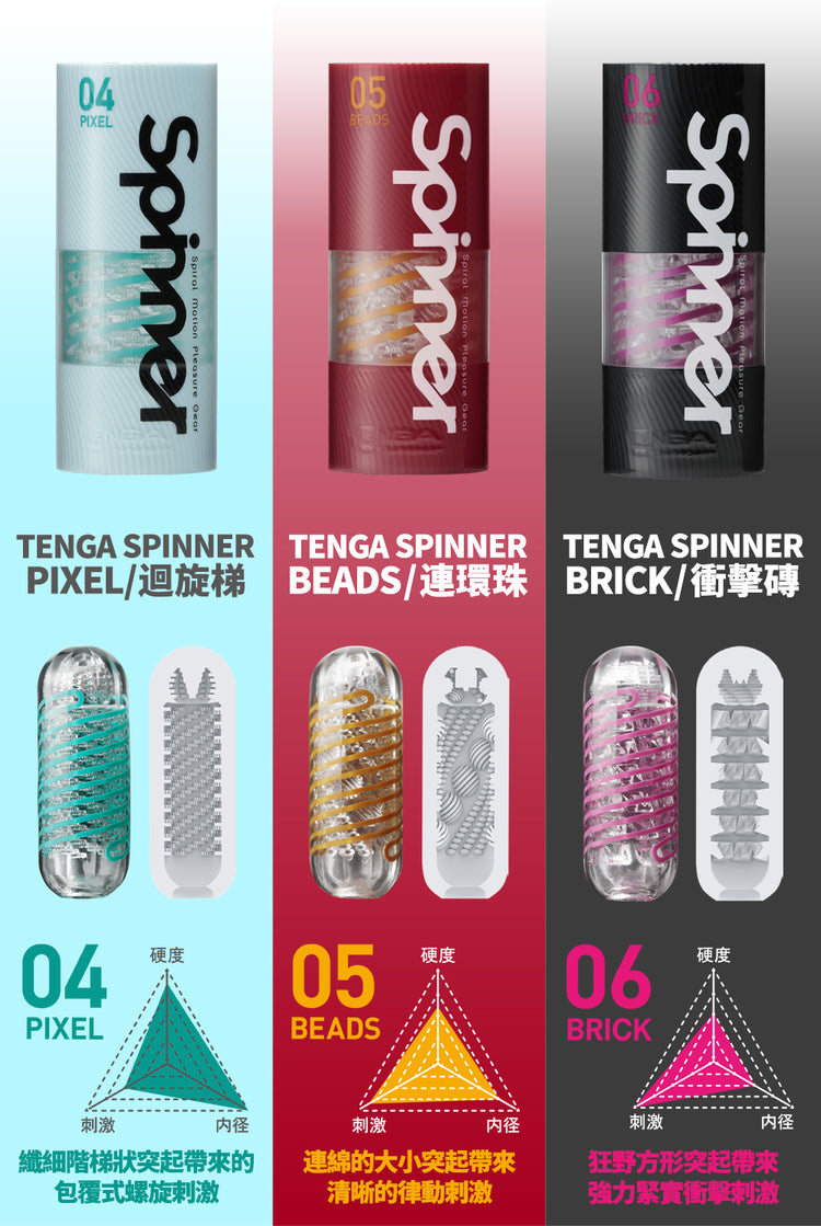 TENGA SPINNER 迥轉旋飛機杯