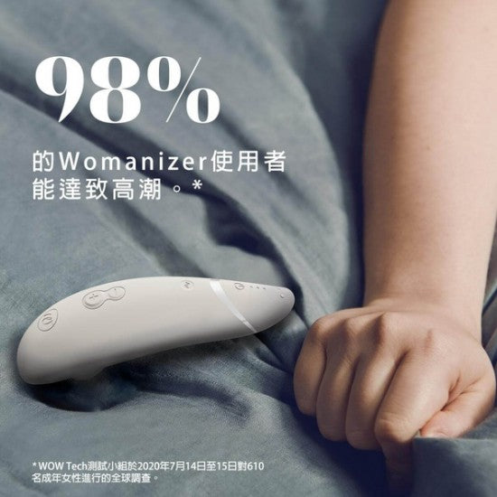 Womanizer Premium 2 智能陰蒂吸啜器(白色）