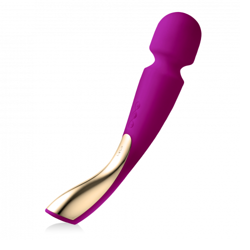 Lelo Smart Wand 2 按摩棒 中碼 - 深玫瑰色