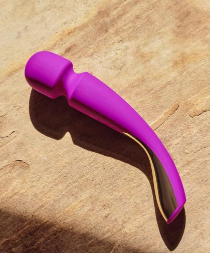 Lelo Smart Wand 2 按摩棒 中碼 - 深玫瑰色